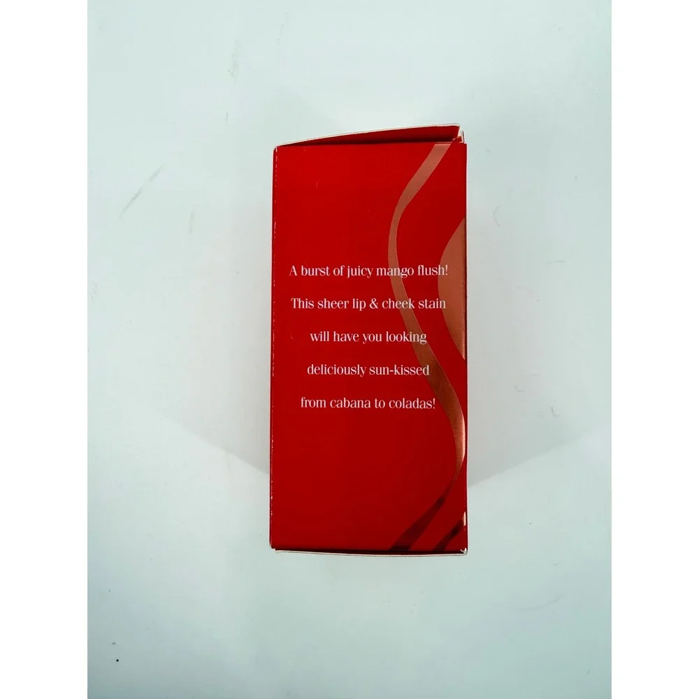 NEW Benefit Cosmetics Cha Cha Tint Mango-Tinted Lip &‎ Cheek Stain 10ml 0.33oz